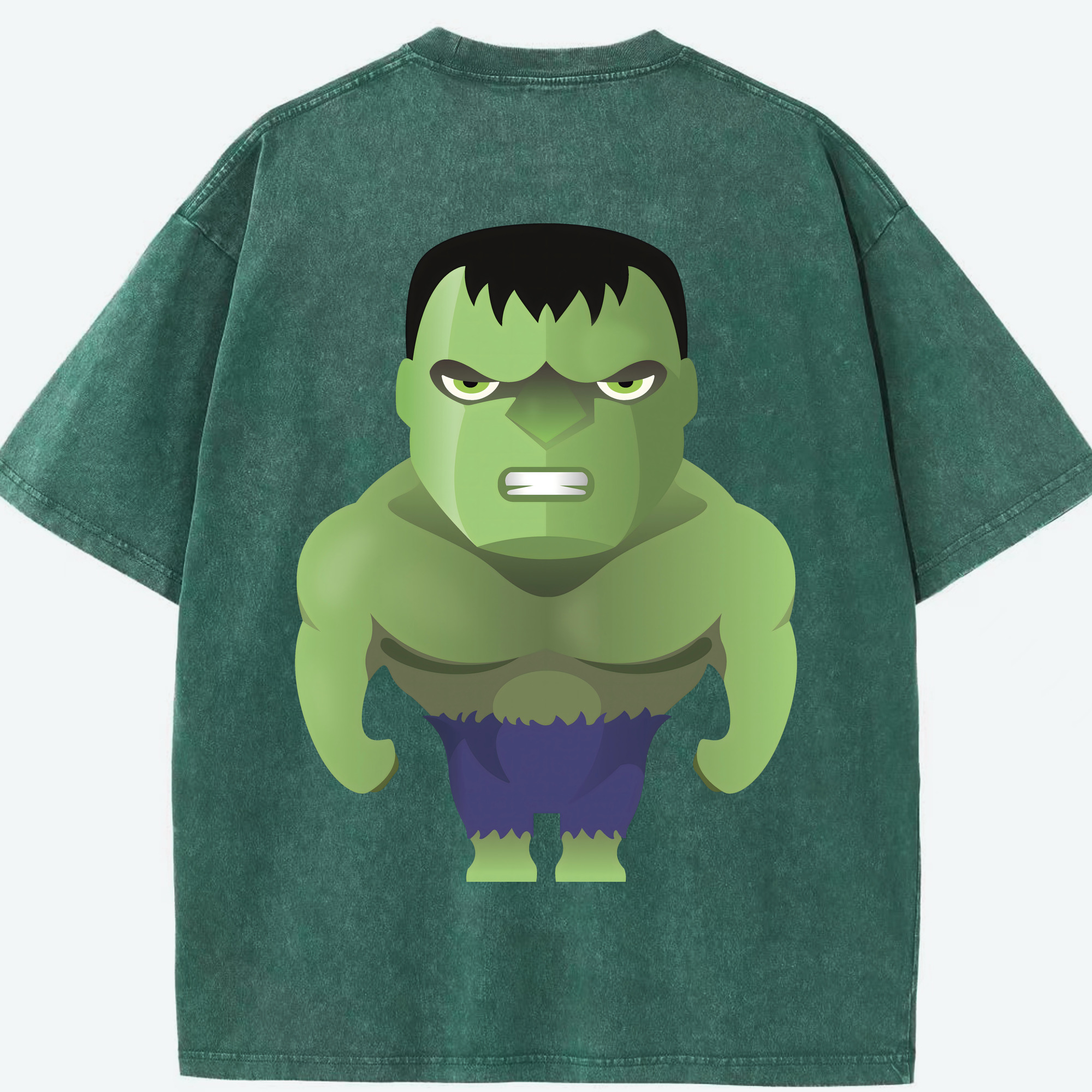 （画像用） アベンジャーズ The Avengers 綿100% ヴィンテージ風 半袖Tシャツ（背面プリント）